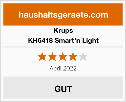 Krups KH6418 Smart'n Light Test