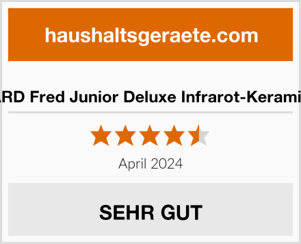  BURNHARD Fred Junior Deluxe Infrarot-Keramikbrenner Test