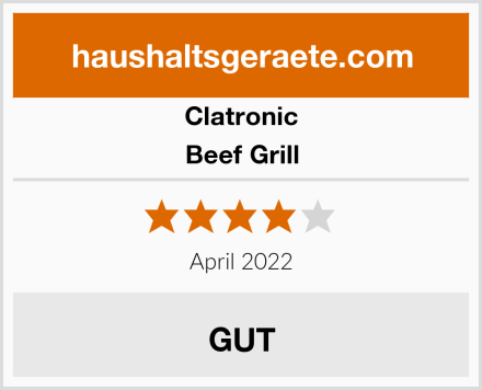 Clatronic Beef Grill Test
