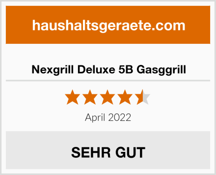  Nexgrill Deluxe 5B Gasggrill Test
