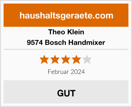 Theo Klein 9574 Bosch Handmixer Test