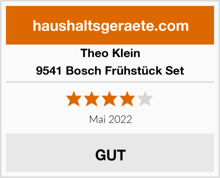 Theo Klein 9541 Bosch Frühstück Set Test