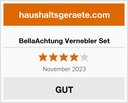  BellaAchtung Vernebler Set Test