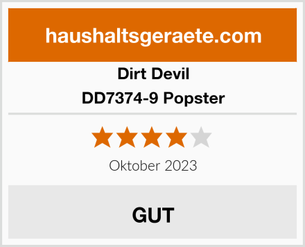 Dirt Devil DD7374-9 Popster Test