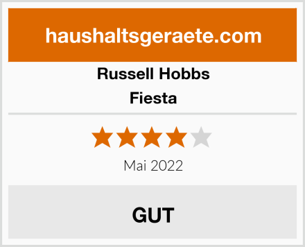Russell Hobbs Fiesta Test