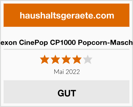  celexon CinePop CP1000 Popcorn-Maschine Test