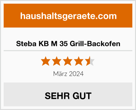  Steba KB M 35 Grill-Backofen Test