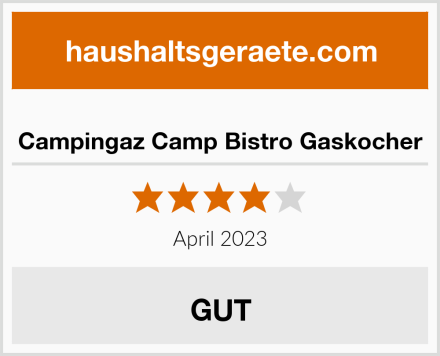  Campingaz Camp Bistro Gaskocher Test