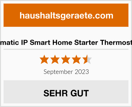  Homematic IP Smart Home Starter Thermostat Set Test