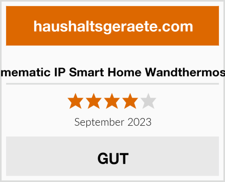  Homematic IP Smart Home Wandthermostat Test