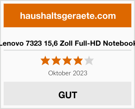  Lenovo 7323 15,6 Zoll Full-HD Notebook Test