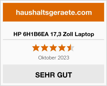  HP 6H1B6EA 17,3 Zoll Laptop Test