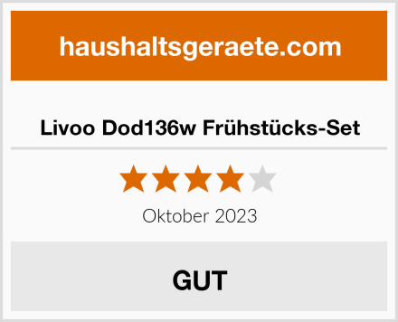  Livoo Dod136w Frühstücks-Set Test