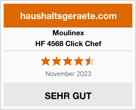 Moulinex HF 4568 Click Chef Test
