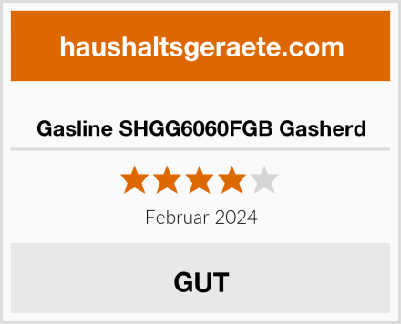  Gasline SHGG6060FGB Gasherd Test