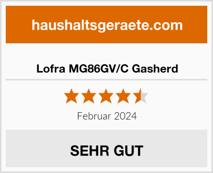  Lofra MG86GV/C Gasherd Test