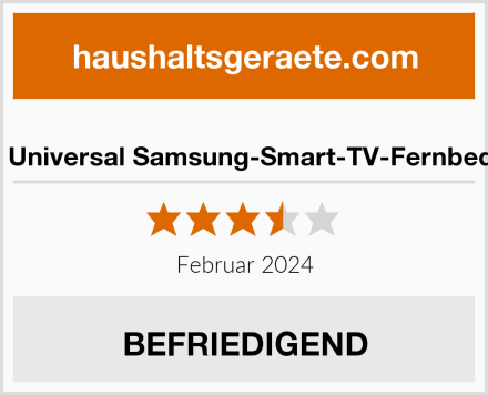  OMAIC Universal Samsung-Smart-TV-Fernbedienung Test