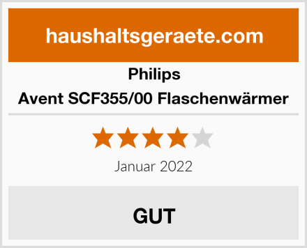 Philips Avent SCF355/00 Flaschenwärmer Test