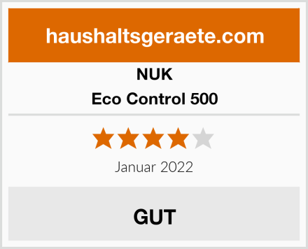 NUK Eco Control 500 Test