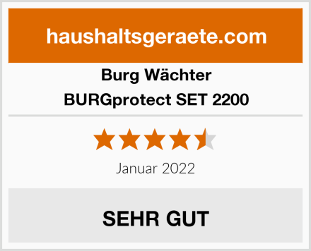 Burg Wächter BURGprotect SET 2200 Test