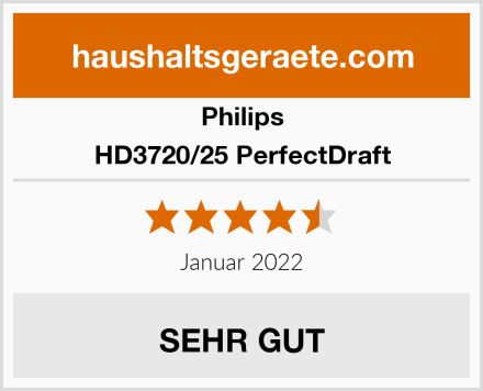 Philips HD3720/25 PerfectDraft Test