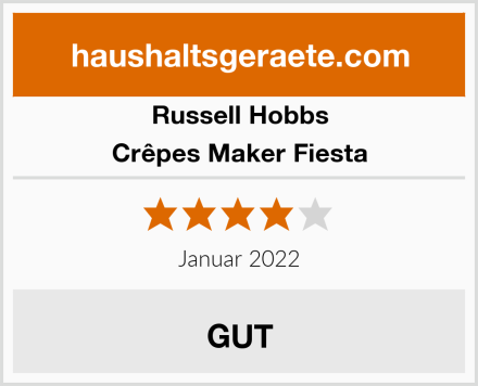Russell Hobbs Crêpes Maker Fiesta Test