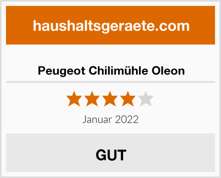  Peugeot Chilimühle Oleon Test