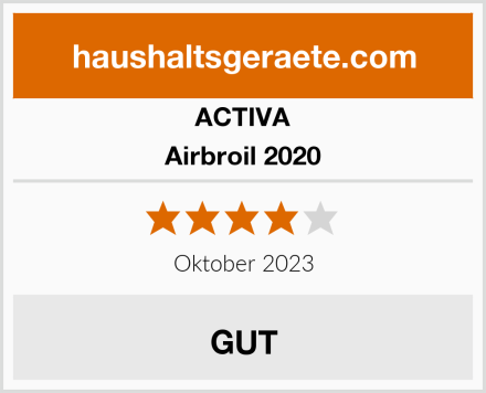 ACTIVA Airbroil 2020 Test