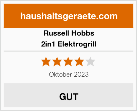 Russell Hobbs 2in1 Elektrogrill Test