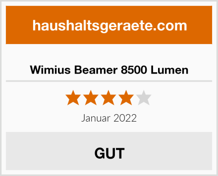  Wimius Beamer 8500 Lumen Test