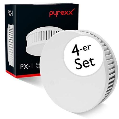  Pyrexx PX-1 Rauchmelder 4er Set